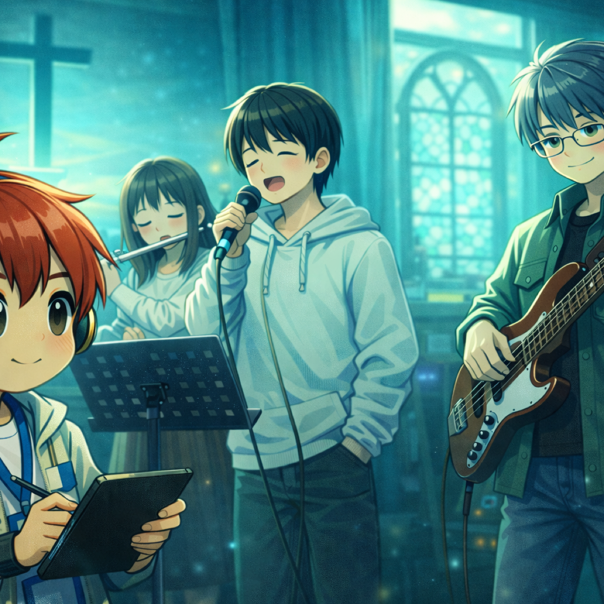 賛美ノート|我が魂の羊飼い(新イラスト2)