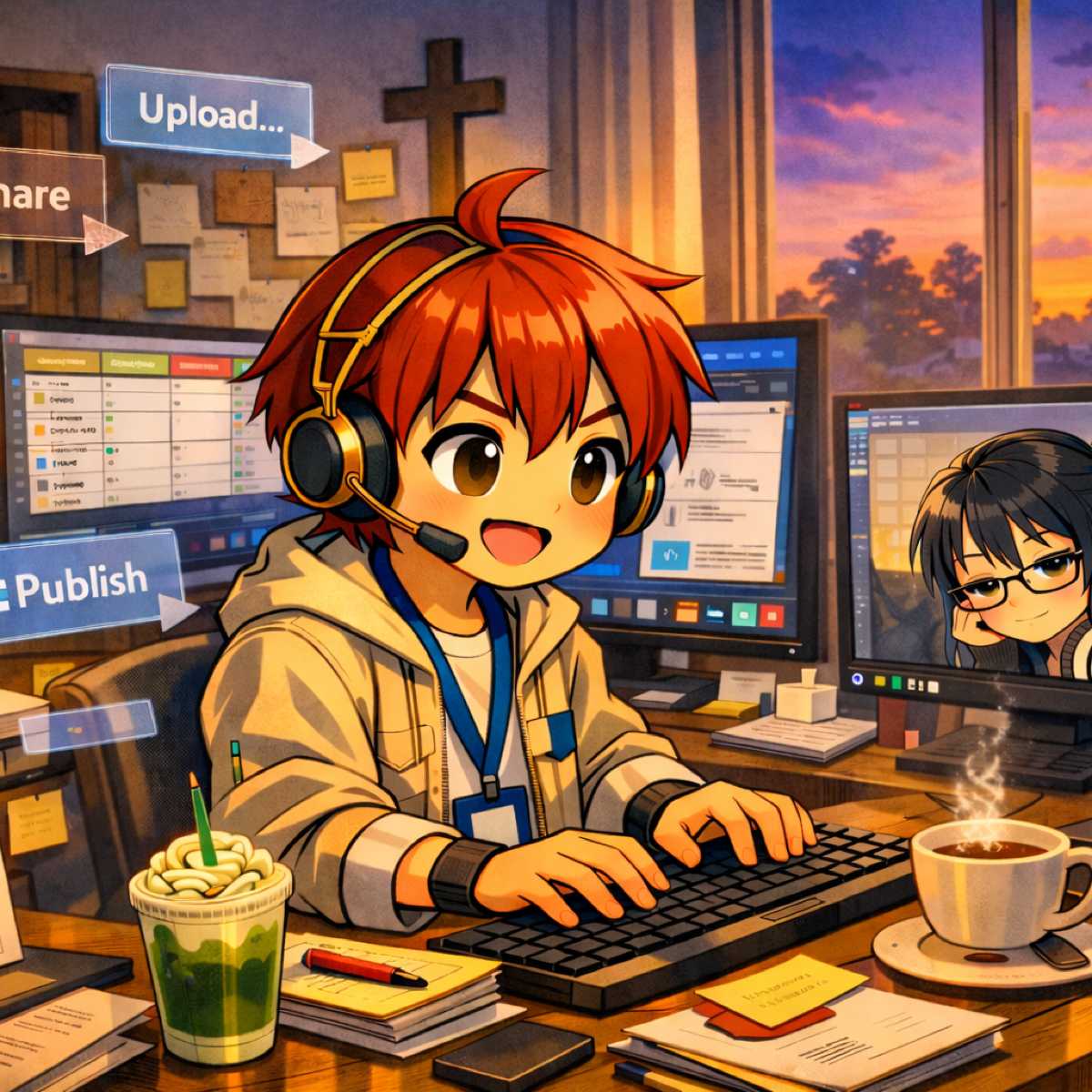 すてぱの運用報告イラスト